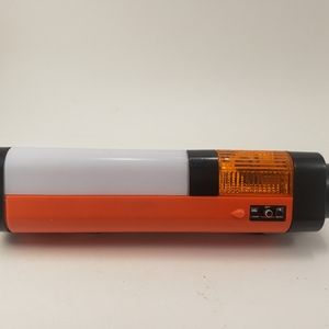 Vintage 1986 KRON Safety Flashlight Lamp Blinker Portable 10.25 inches